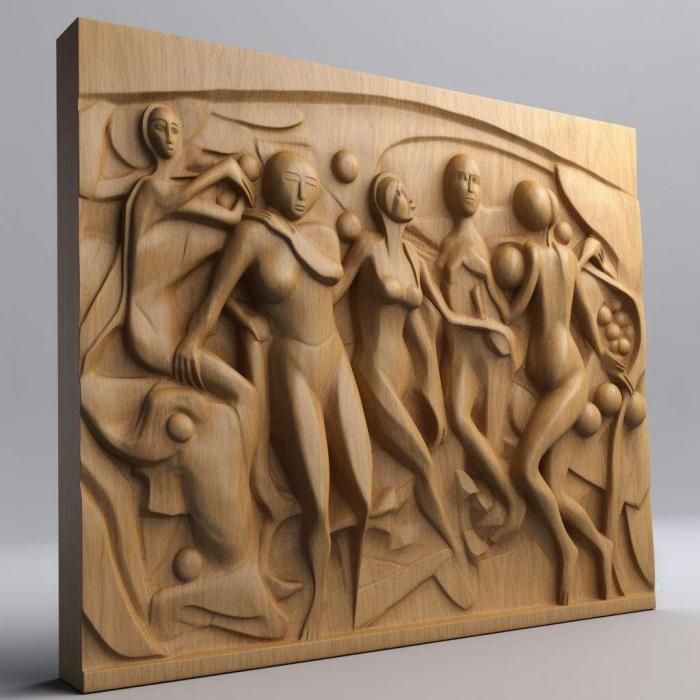 نموذج ثلاثي الأبعاد لآلة CNC 3D Art 